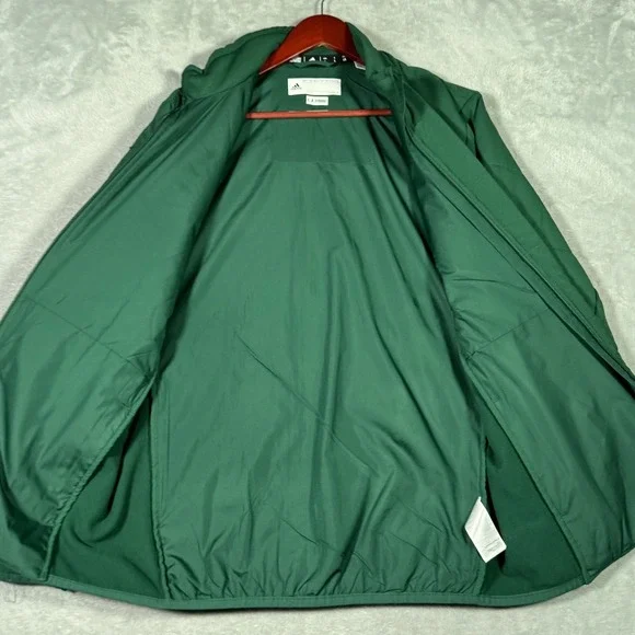 Miami Hurricanes Jacket Mens L Green NCAA Adidas Insulated Team Issued